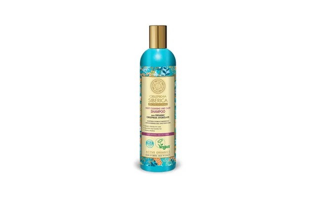 Natura Siberica Shampoo With Organic Oblepikha Hydrolate For Normal And Oily Hair - 400 Ml product image