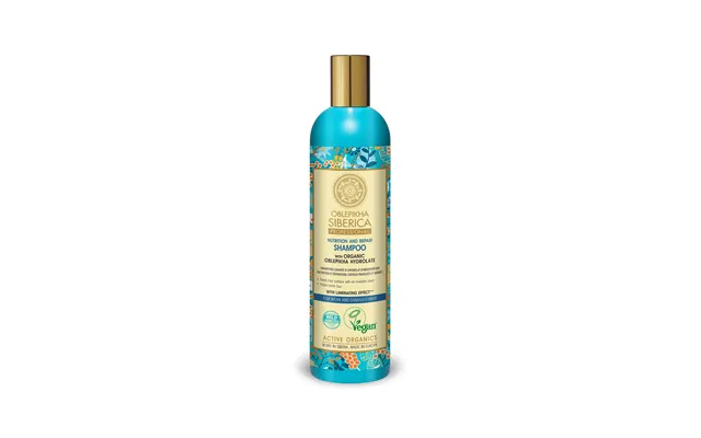 Natura Siberica Shampoo With Organic Oblepikha Hydrolate For Weak And Damaged Hair - 400 Ml product image