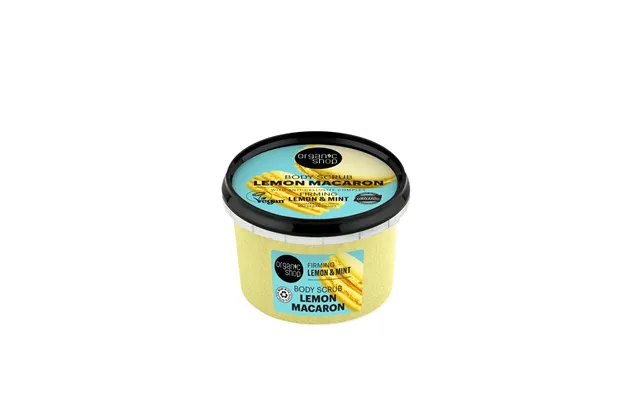 Organic Shop Firming Body Scrub Lemon Macaron - Lemon & Mint