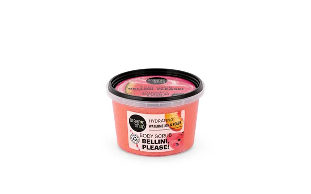 Organic Shop Hydrating Body Scrub Bellini Please - Watermelon & Peach product image