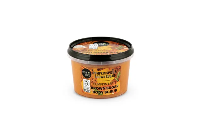 Organic Shop Pumpkin Spice Latte Brown Sugar Body Scrub - 250 Ml