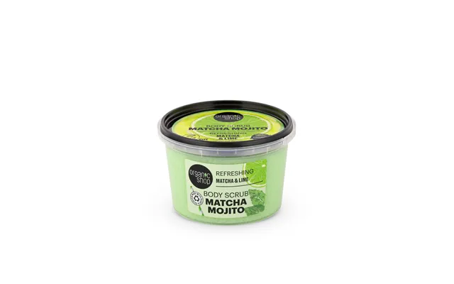 Organic Shop Refreshing Body Scrub Matcha Mojito - Matcha & Lime