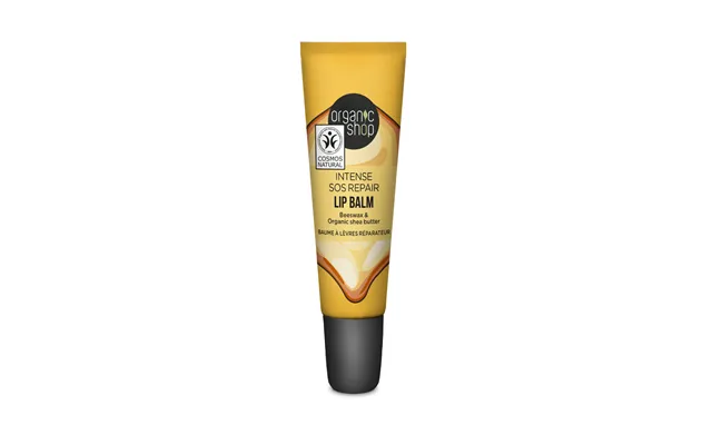 Organic Shop Sos Repair Lip Balm. Beeswax & Shea Butter - 10 Ml product image