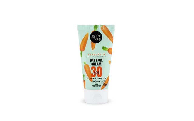 Organic Shop Sunscreen Day Face Cream 30 Spf Normal To Dry Skin - 50 Ml product image