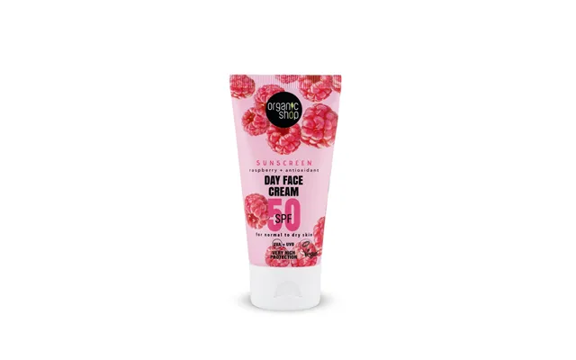 Organic Shop Sunscreen Day Face Cream 50 Spf Normal To Dry Skin - 50 Ml product image