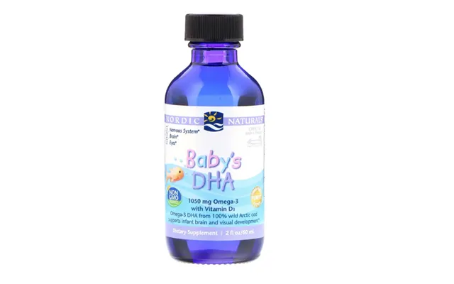 Baby's Dha 60ml Liquid To Support Proper Eye Develoment In Infants - Nordic Naturals