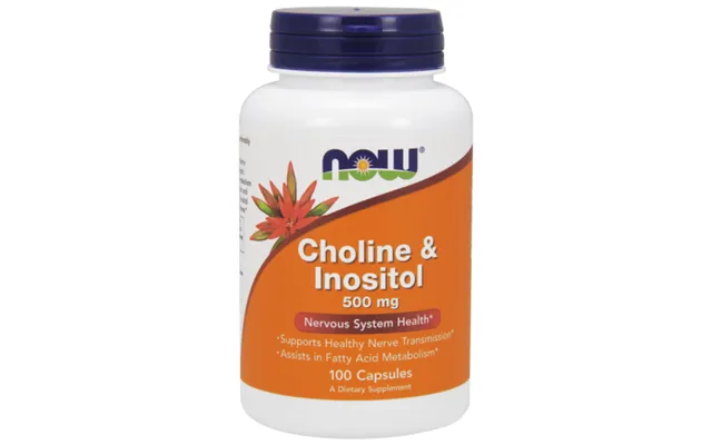 Choline & Inositol 100 Capsules - Now