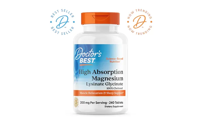 High Absorption Magnesium 240 Tablets To Support Normal Muscle Function - Doctor’s Best