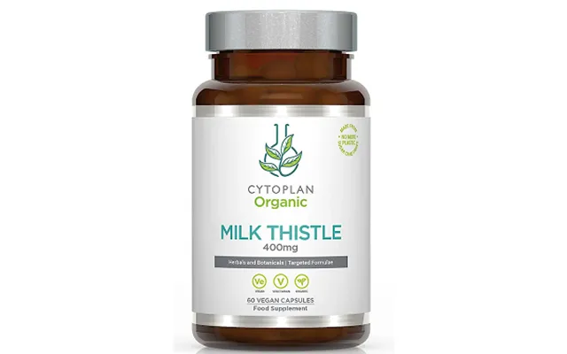 Milk Thistle 60 Capsules With Silybum Marianum - Cytoplan