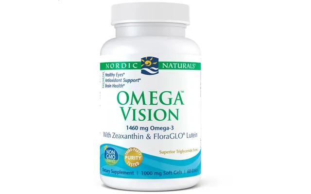 Omega Vision 60 Softgels With Lutein And Zeaxanthin - Nordic Naturals