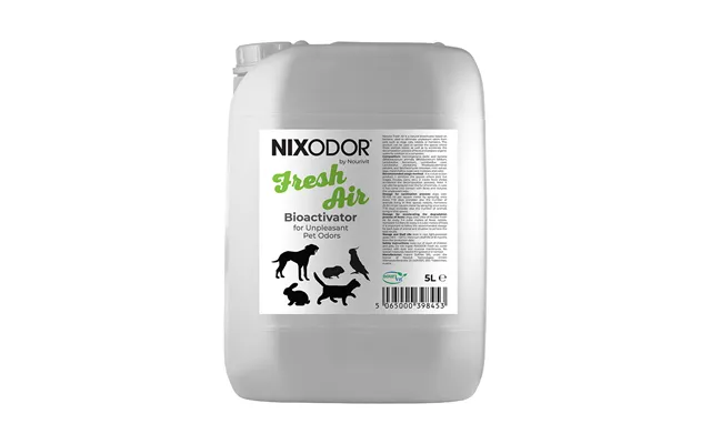 Nixodor Fresh Air Bioactivator For Unpleasant Pet Odors - 5l