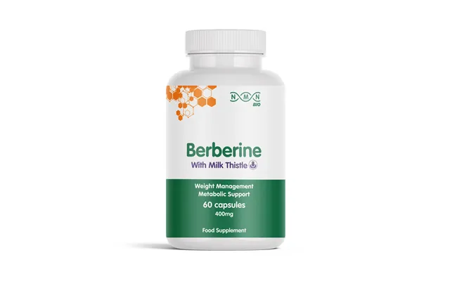 Berberine 400mg With Milk Thistle - 6 Bottles