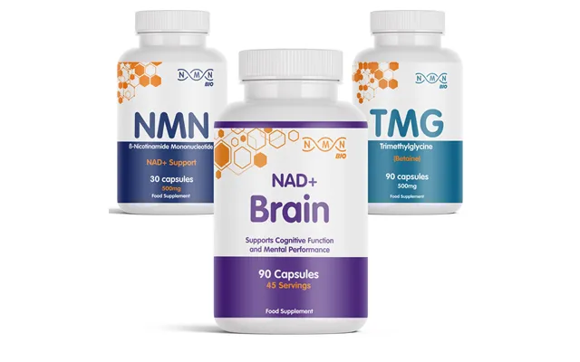 Morning Bundle Nad Brain Nmn Tmg - 1 Bottle Each