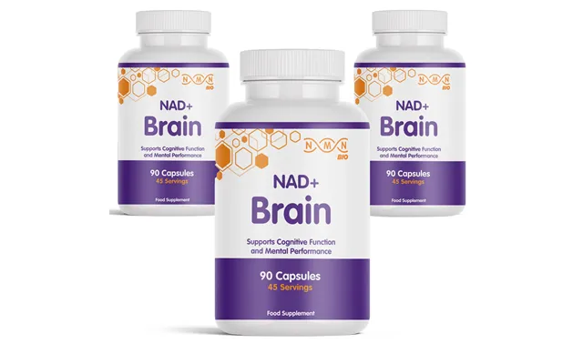 Nad Brain Healthy Brain Aging Nootropic - 3 Bottles