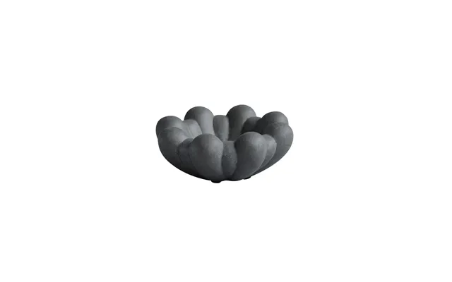 101 Copenhagen Bloom Tray Bowl Mini Dark Grey