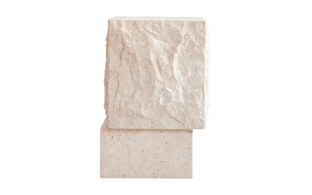 101 Copenhagen Temple Side Table Tall 50x33 Cm Limestone