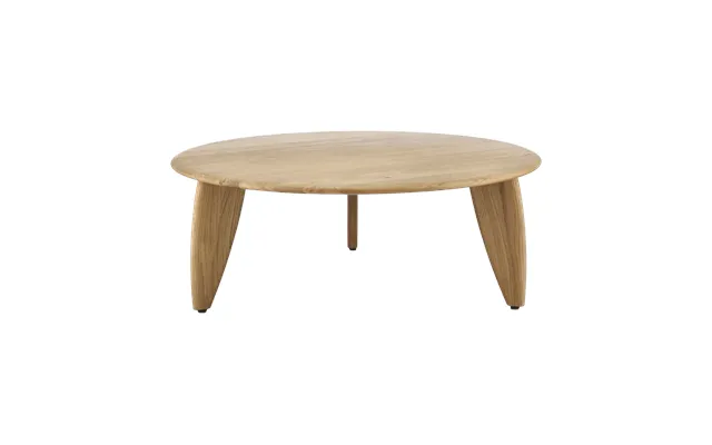 1898 Lyckeby Coffee Table Ø80x29 Cm Natural Lacquered Oak