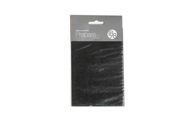 1898 Prepare Furniture Floor Protectors Black - Self-adhesive Felt Piece 100x150 Mm