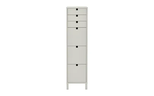 1898 Square Dresser Narrow 6 Drawers Sand