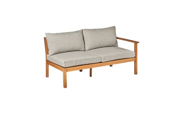 1898 Stockaryd Sofa Module 2-seater Left Teak Light Grey