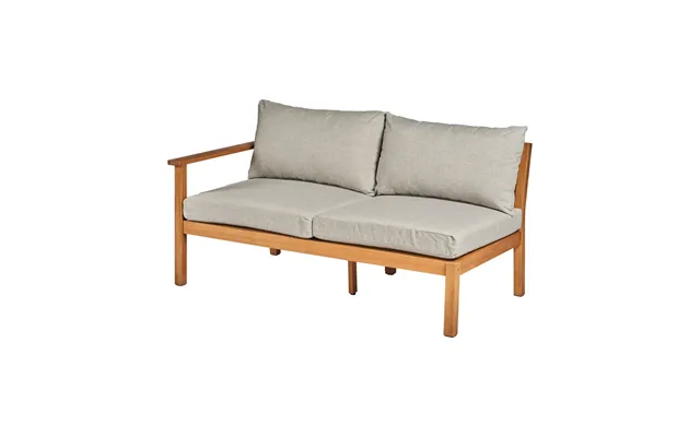 1898 Stockaryd Sofa Module 2-seater Right Teak Light Grey