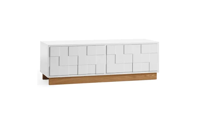 A2 Collect 2010 Media Bench White Oak Base