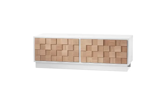 A2 Collect 2016 Media Bench White Oiled Oak-white