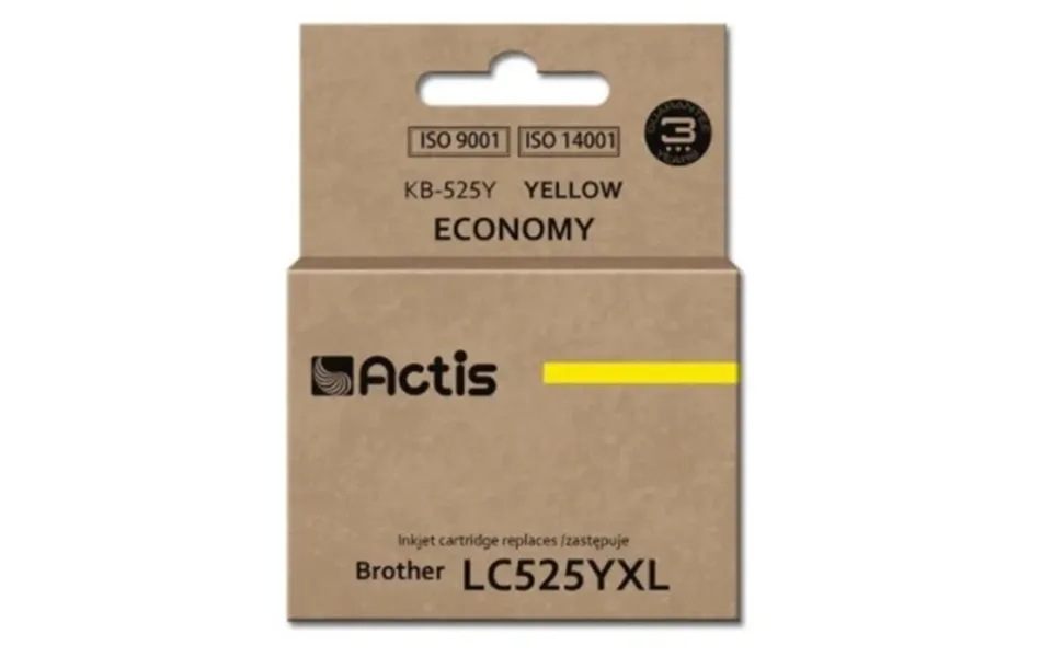 Actis - Ink For Brother Kb-525y Replacement Lc525y Yellow Yellow