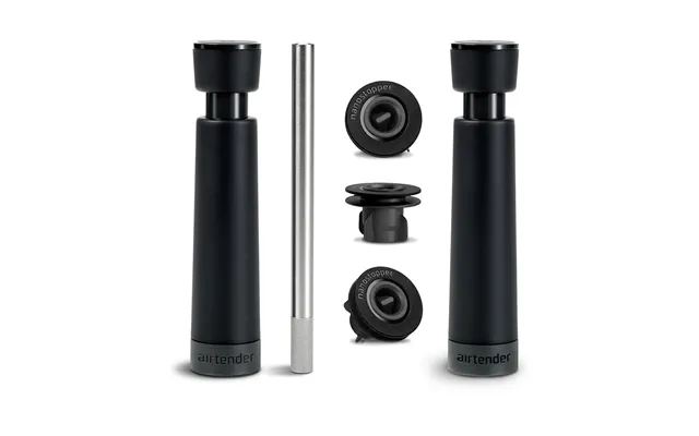 Airtender Wine Lovers Aerator And Vacuum Stopper Set 6 Pieces