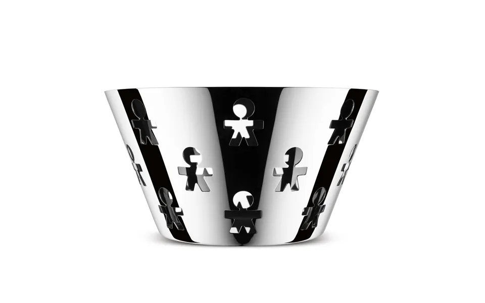 Alessi Girotondo Fruit Bowl High Stainless Steel