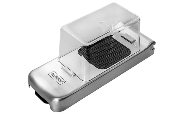 Alligator Family Onion Cutter With Large Lid Stainless Steel