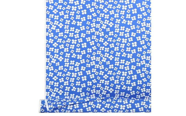 Almedahls Belle Amie Oilcloth Blue Blue-white