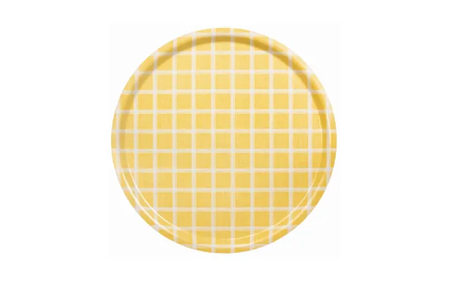 Almedahls Kristina Tray Ø38 Cm Yellow