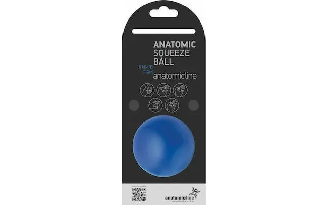 Anatomic Line Hand Exercise Ball Blue Squeeze Ball Firm