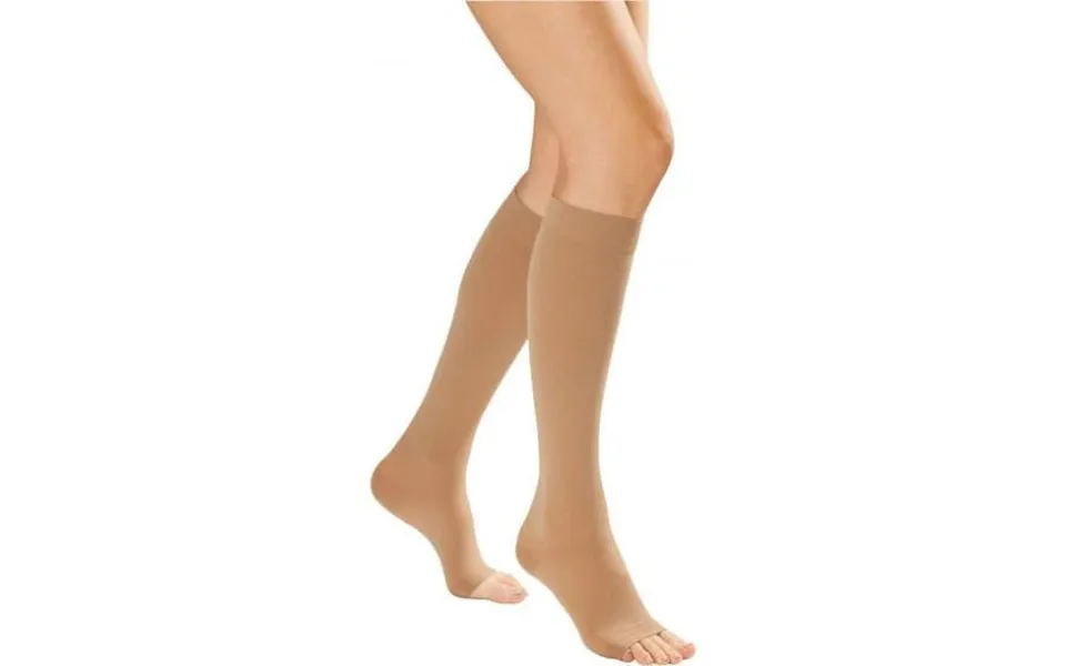 Anatomic Line Lower Knee Sock With Open Toes Class I 6313 Beige
