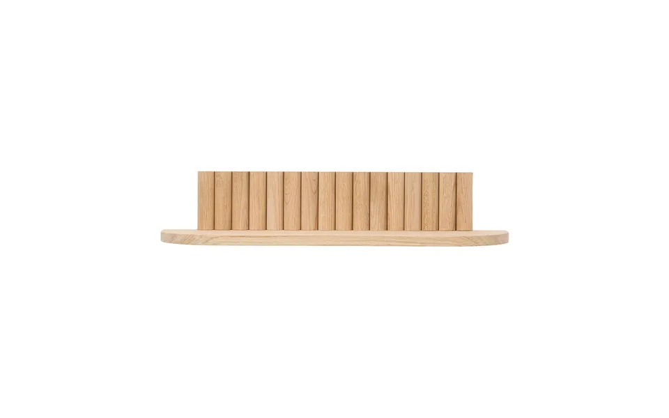 Andersen Furniture Pillar Wall Shelf Oak - 60x15x12 Cm