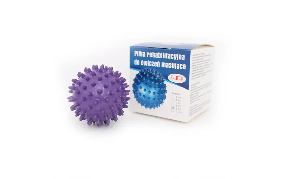 Antar Purple Recovery Massage Ball - 9 Cm