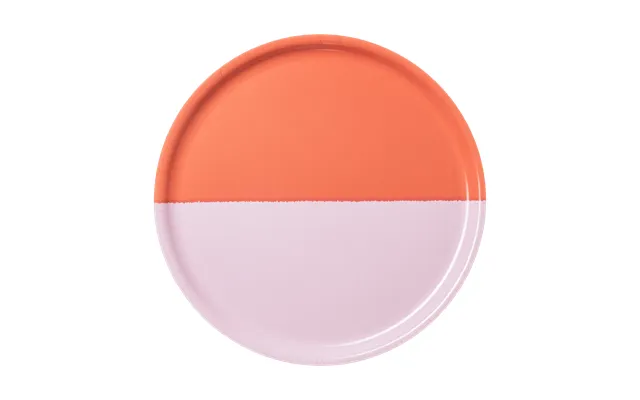 Arabia Vuokko Tray Ø35 Cm 2-color Pink-red