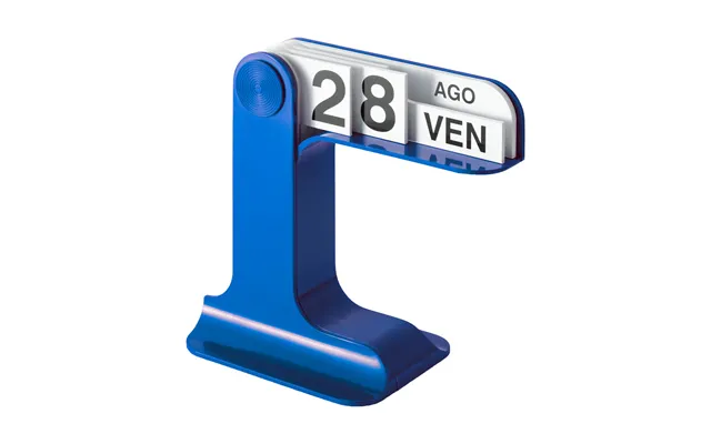 Artemide Timor Perpetual Calendar Blue Klein