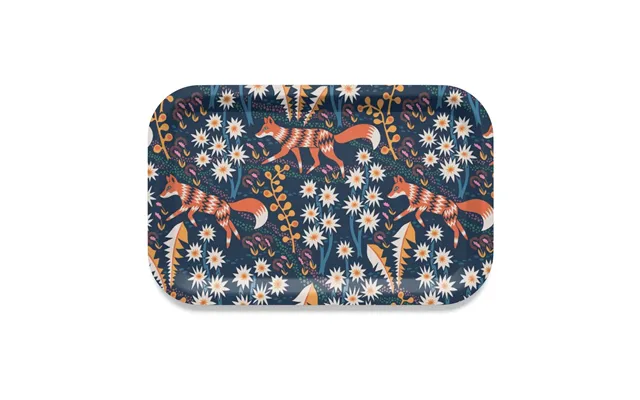 Arvidssons Textil Stjärnspeja Tray 21x31 Cm Dark Blue