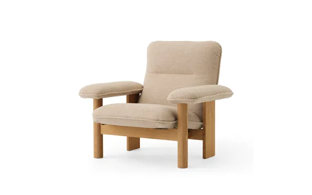 Audo Copenhagen Brasilia Armchair Oiled Oak-bouclé 02 Beige