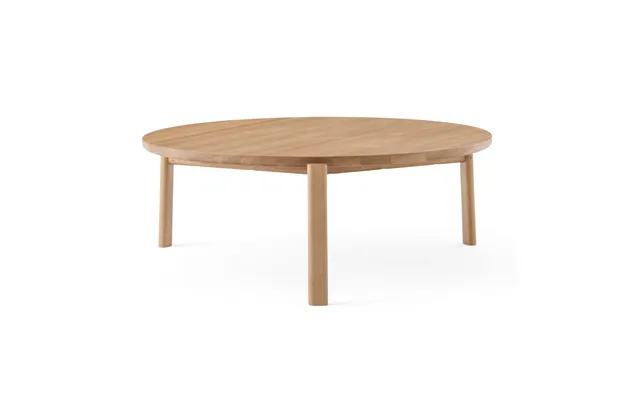 Audo Copenhagen Passage Coffee Table Ø90 Cm Oak