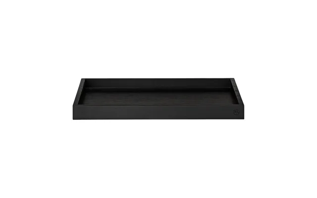 Aytm Unity Square Tray Black Stained Box Small