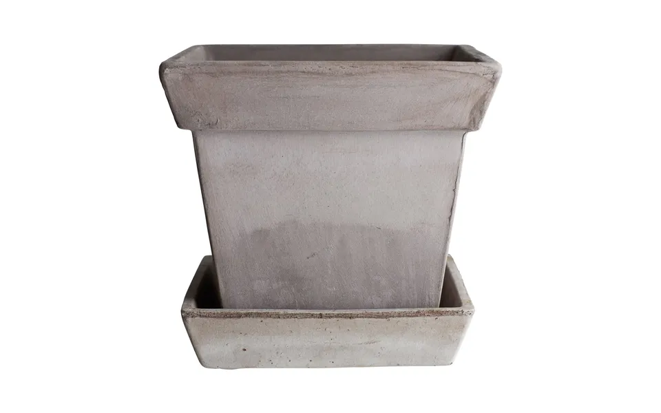 Bergs Potter Gaia Raw Pot Grey - Ø25 Cm