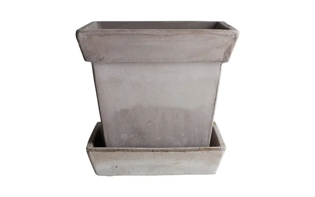 Bergs Potter Gaia Raw Pot Grey - Ø25 Cm