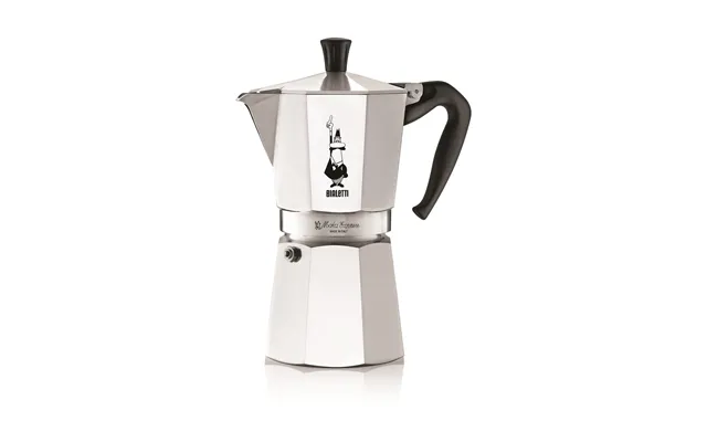 Bialetti Moka Coffee Maker 9 Cups Silver