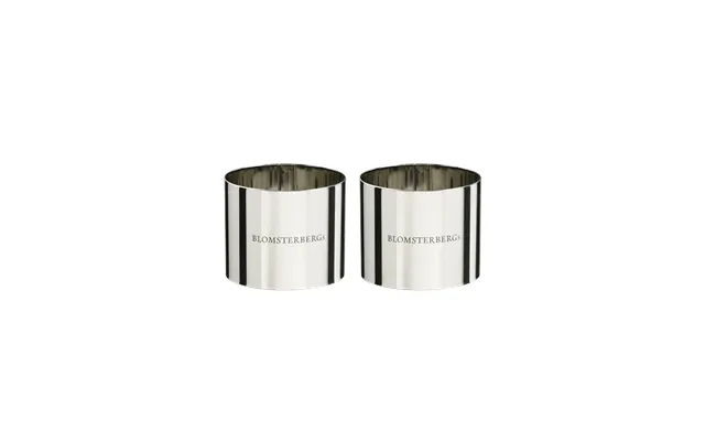 Blomsterbergs Tear Ring 2-pack Ø6 Cm Stainless Steel