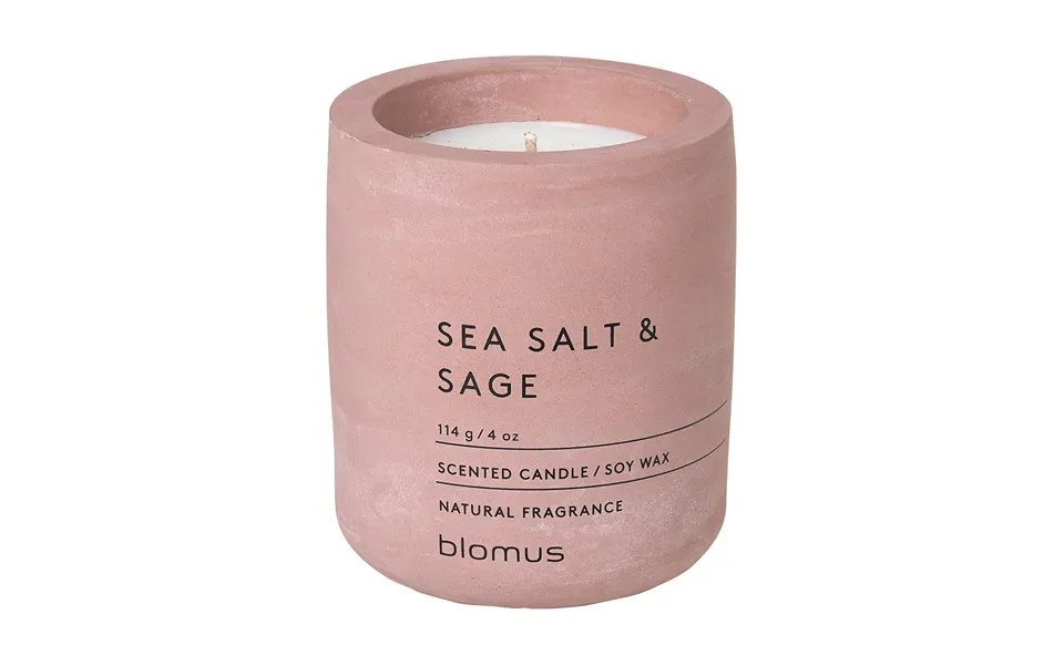 Blomus Fraga Scented Candles 24 Hours Sea Salt & Sage-withered Rose