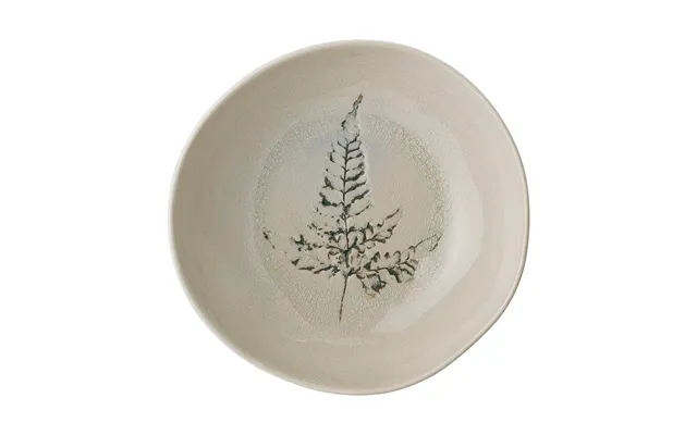 Bloomingville Bea Deep Plate Ø21 Cm Nature