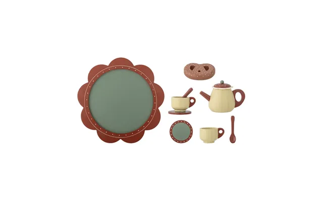 Bloomingville Bette Playset Service Brown